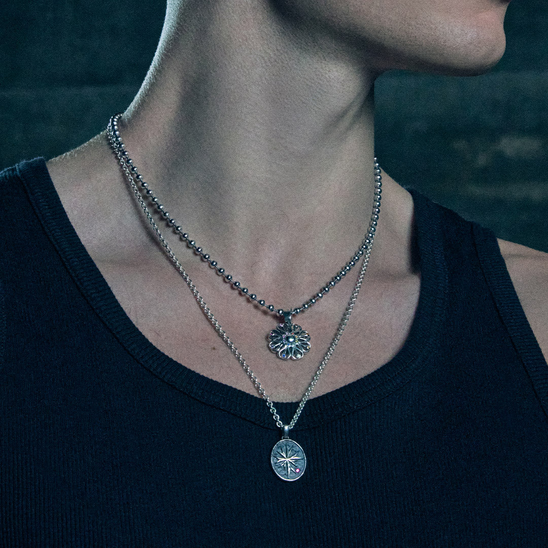 Aethera Burst Pendant Necklace