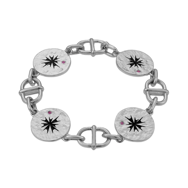 Aethera Burst Coin Bracelet