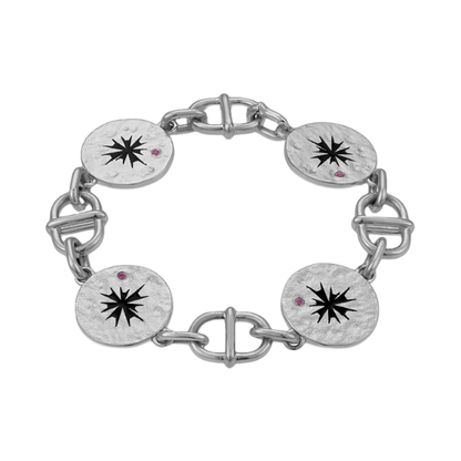 Aethera Burst Coin Bracelet