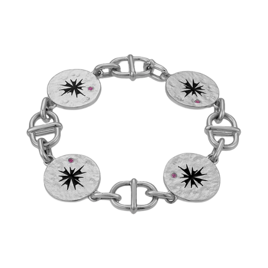 Aethera Burst Coin Bracelet