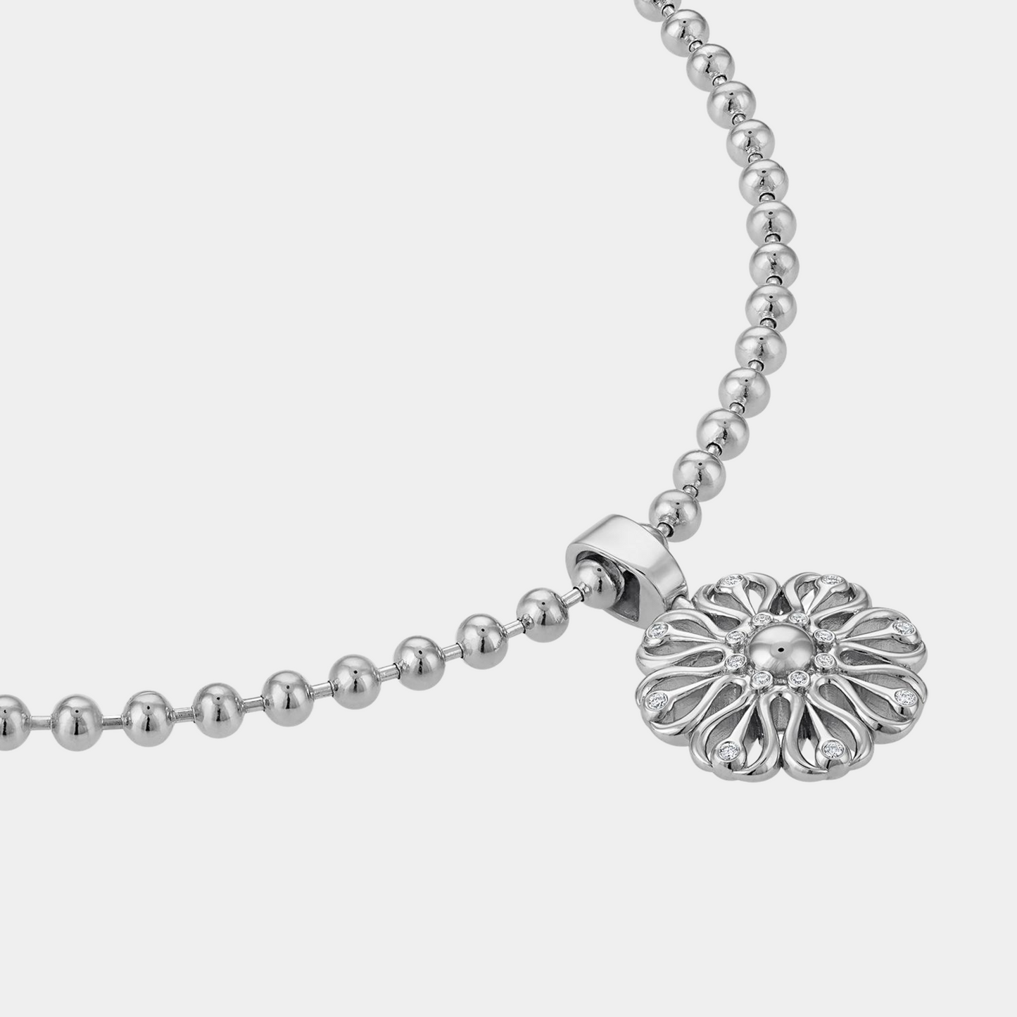 Flower Pendant Necklace
