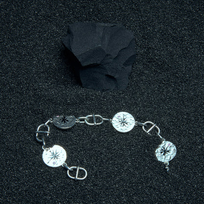 Aethera Burst Coin Bracelet