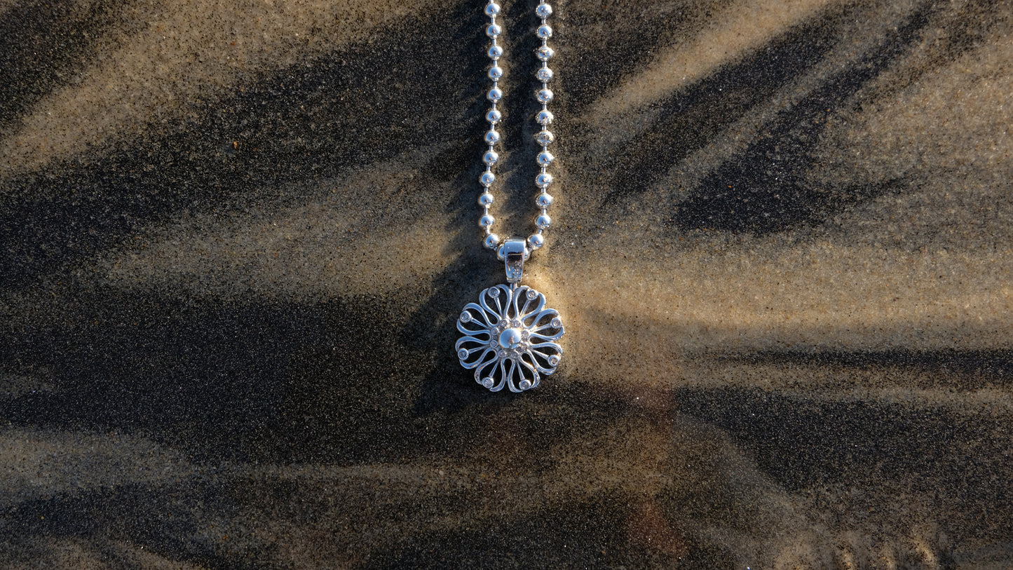 Flower Pendant Necklace