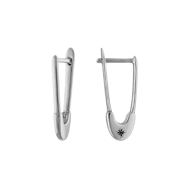 Safety Pin Earrings