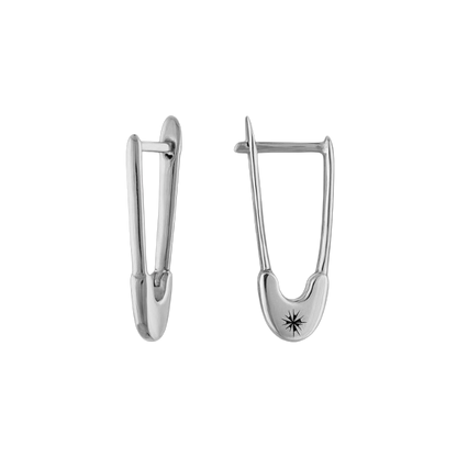 Safety Pin Earrings