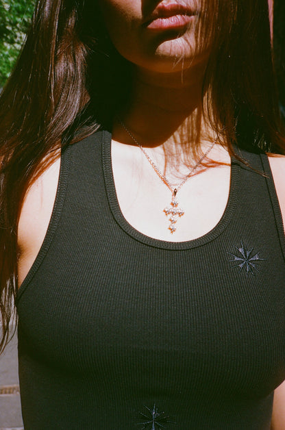 Aethera Cross Pendant Necklace
