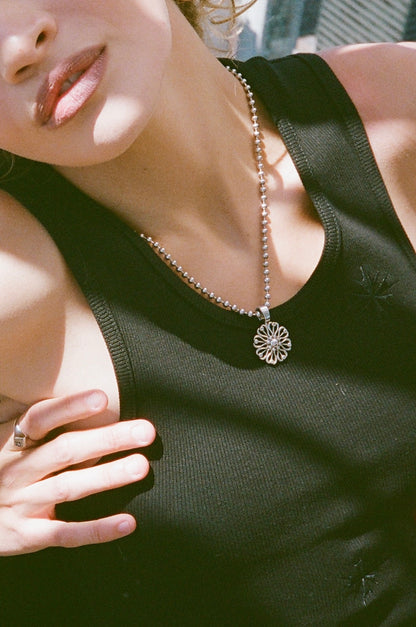 Flower Pendant Necklace