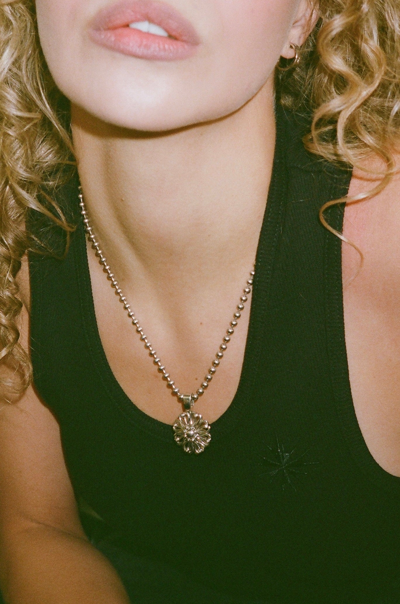 Flower Pendant Necklace